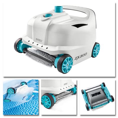 INTEX Deluxe Auto Pool Cleaner ZX300 Poolroboter Bodensauger Sauger ...