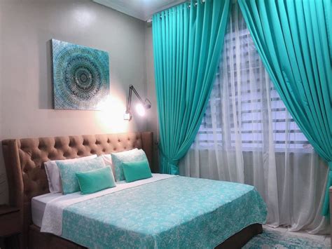Idea Dekorasi Bilik Tidur Warna Biru Tiffany Lembut & Tenang