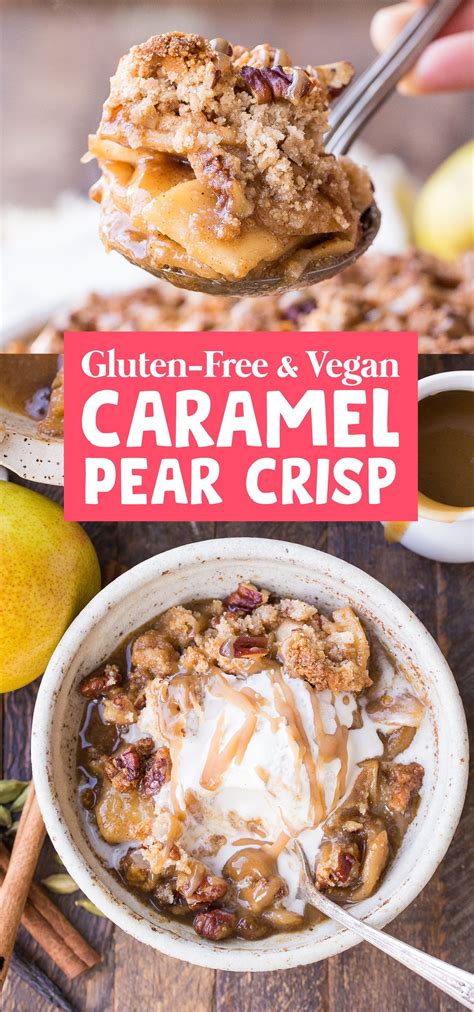 Pear Apple Crisp Gluten Free Paleo Vegan Recipe Healthy Vegan