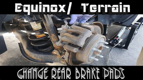 Chevy Equinox GMC Terrain Rear Brakes YouTube