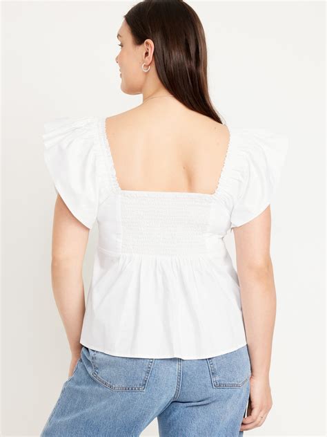 Flutter Sleeve Top Old Navy