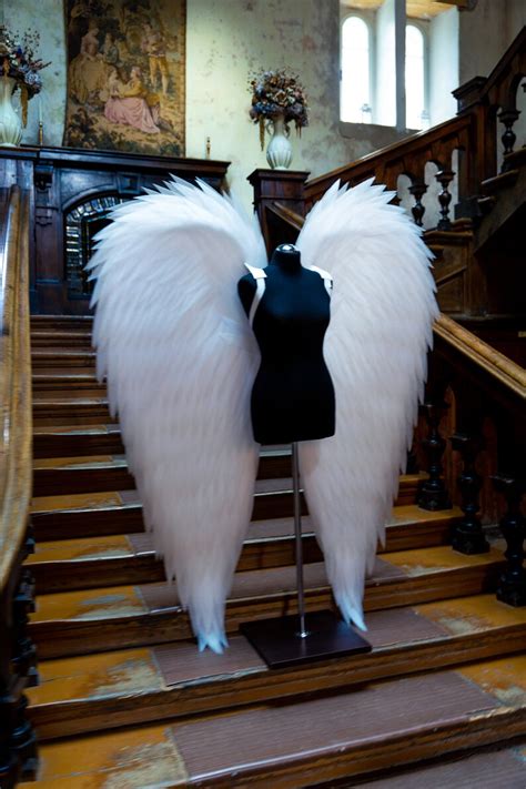 White Angel Wings Costume Extra Large Size For Adults Etsy