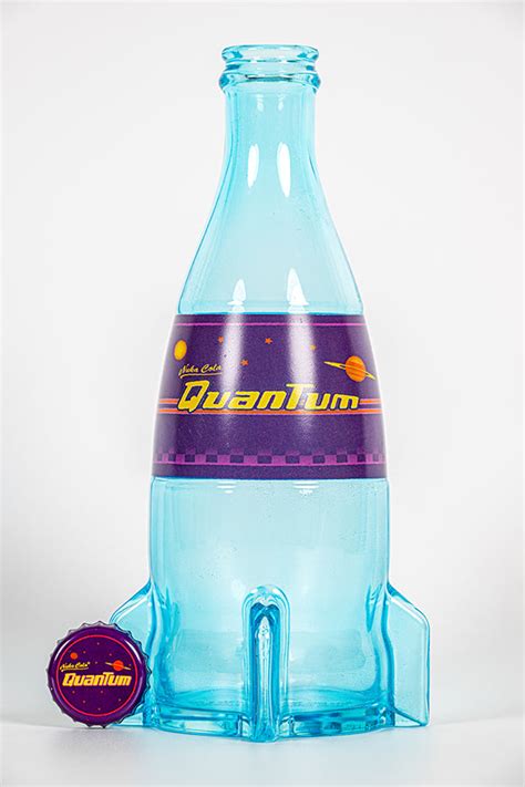 Fallout Nuka-Cola Quantum Glass Bottle and Cap – Official Bethesda Gear Store