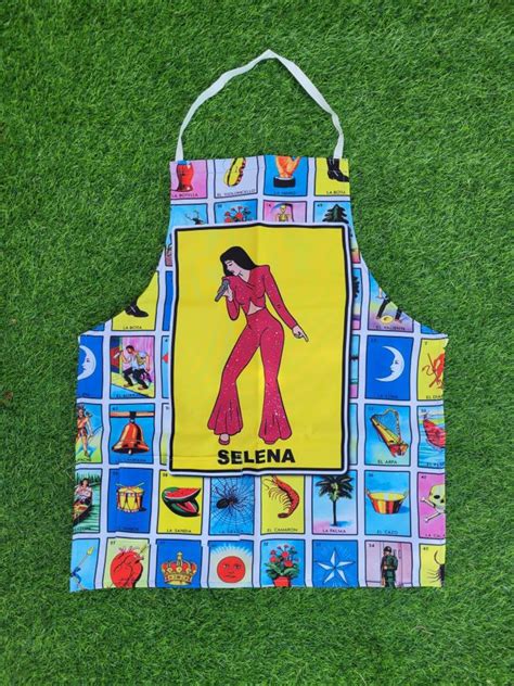 Selena Apron Loteria Night Loteria Apron Selena Loteria Apron La