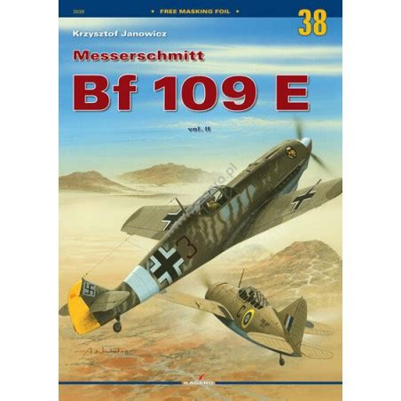 Kagero Monographs Book 38 Messerschmitt Bf 109 E Vol 2 Polish No