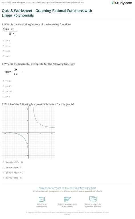 Polynomial Functions Worksheets With Answers Pdf Function Worksheets