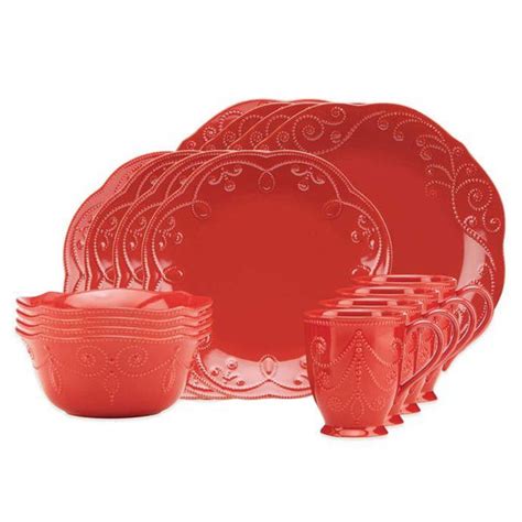 Lenox French Perle 16 Piece Dinnerware Set In Cherry Loft410