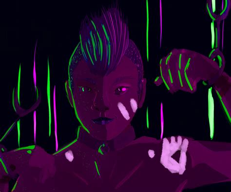 Neon By RocketDrawsLewds Hentai Foundry