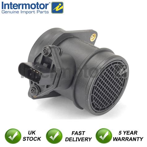 Intermotor Mass Air Flow Meter Sensor Fits Vw Passat Audi A