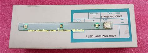 แผงหลอดไฟ LED ในตเยชารป อะไหลตเยน F LED LAMP PWB ASS Y SHARP