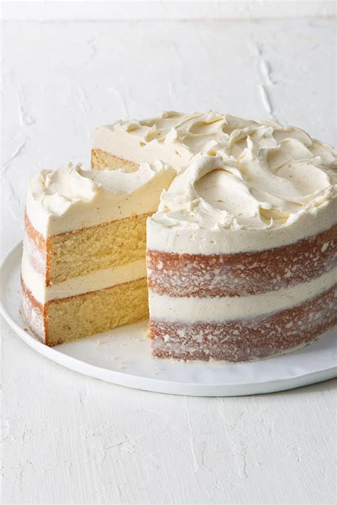 vanilla layer cake  creamy vanilla frosting artofit