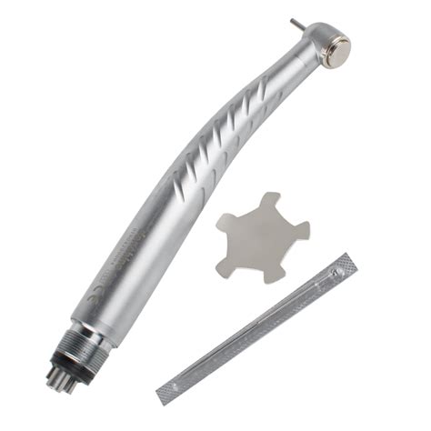 Dental High Speed LED Handpiece 4Holes Hispeed Hand Piece Fiber Optic