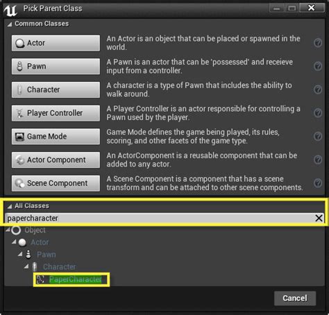 Top Down 2D Game Setup Unreal Engine 4 27 Documentation