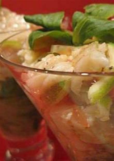 Ceviche De Saint Jacques Pamplemousse