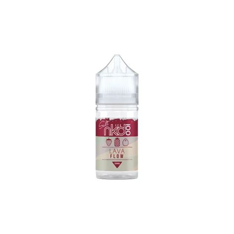 Naked Salt Lava Flow Ice Morango Abacaxi E Coco Ice La Puff Store A Melhor Vape Shop