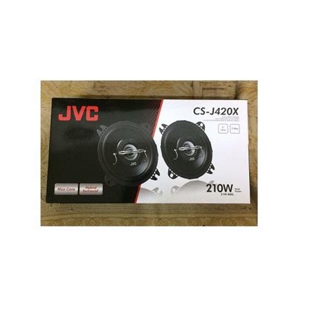JVC CS-J420X 10cm (4') 2-Way Coaxial Speakers | Lazada PH
