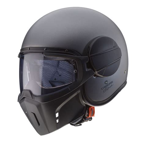 Caberg Ghost Matt Gun Metal C4FA0091 Jet Helmets | MotoStorm