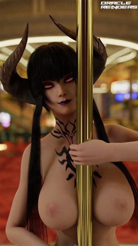 Rule 34 3d Big Breasts Breasts Chest Tattoo Eliza Tekken Horns