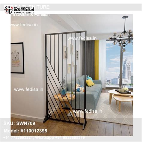 Wooden Door Divider Dressing Screen Glass Divider Wall 51 Panel Room