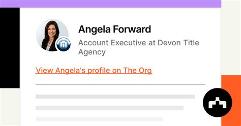 Angela Forward Account Executive At Devon Title Agency The Org