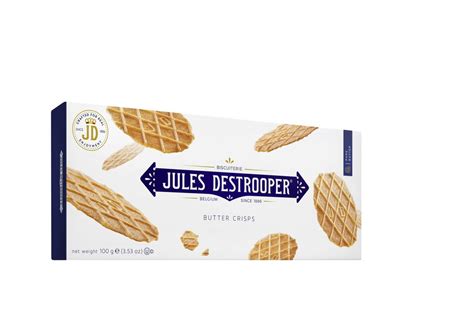 Печенье Бельгийское "Jules Destrooper" "Butter Crisps", 100 грамм ...