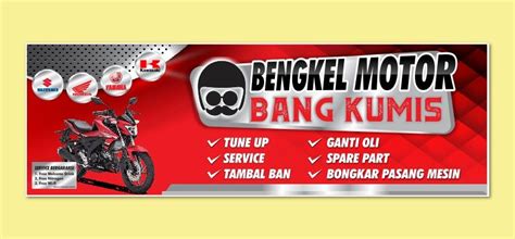 Ini Nih Contoh Banner Spanduk Bengkel Motor Yang Keren Artofit