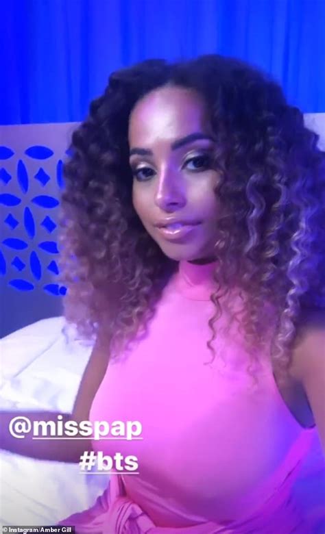 Love Island S Amber Gill Sizzles In Busty Hot Pink Crop Top As She Heads To BBC Studios Daily