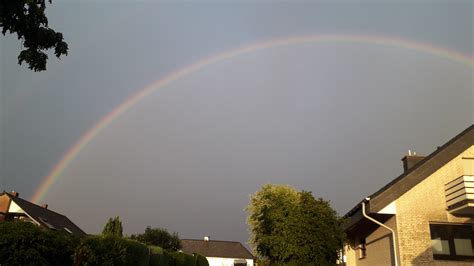 Beeindruckender Regenbogen Naturph Nomene Meteorologie As Flickr