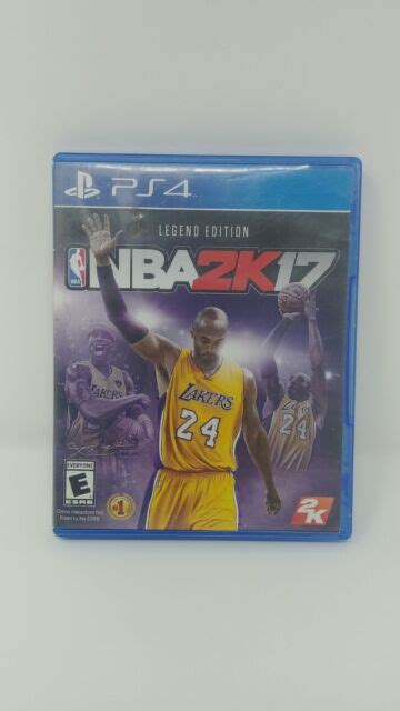 Playstation Nba K Legends Gold Edition Kobe Bryant Case And Box