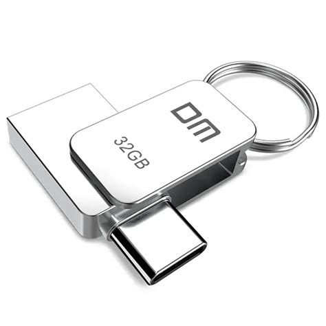 فلش دی ام مدل DM PD059 OTG 2 In 1 Type C USB3.0 با ظرفیت 128 گیگابایت