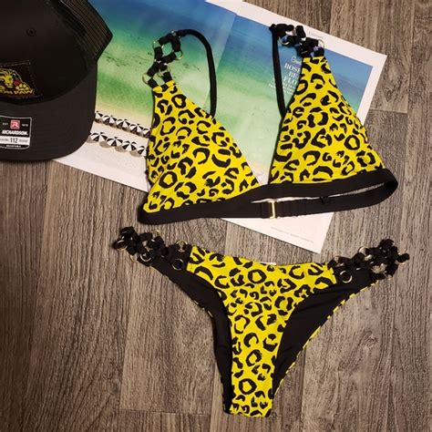 Bahini Swim Bahimi Super Hot Leopard Bikini New Poshmark
