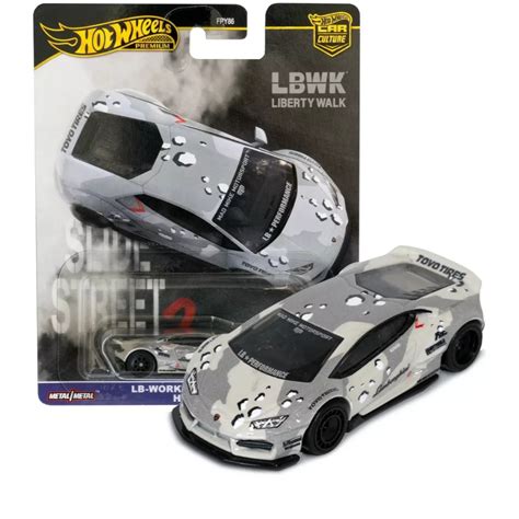 Hot Wheels Premium Mattel Car Culture Slide Street LB Works Lamborghini Huracán Shopee Brasil