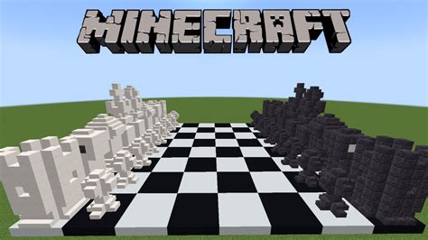 How To Build Chess In Minecraft Youtube