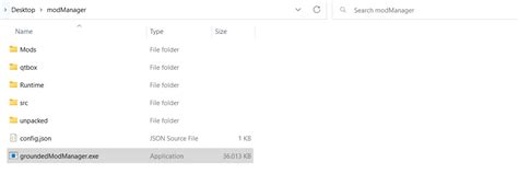 Grounded Mod Manager At Grounded Nexus Mods And Community