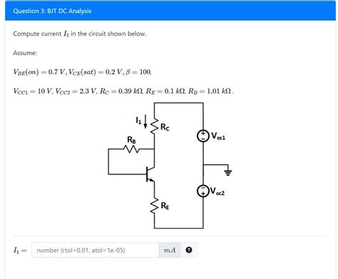 Solved Compute Current I 1 In The Circuit Shown