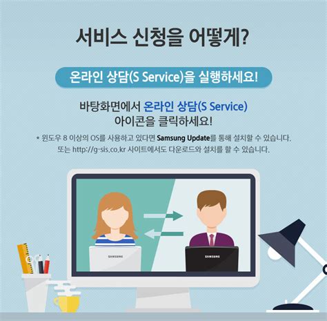 삼성 Pc만의 차별화된 고객 서비스 ‘온라인 상담s Service으로 경험해보세요 Samsung Newsroom Korea