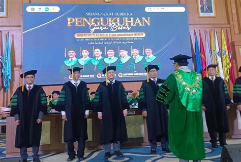 uin jakarta kukuhkan prof agus salim jadi guru besar biologi terapan