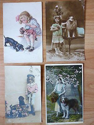 8 VINTAGE DOG POSTCARDS ALL SHOWN | #1410653432