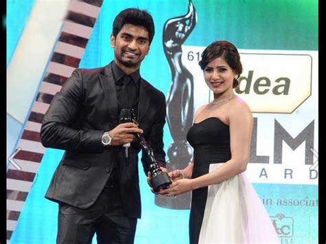 Mahesh Babu Samantha | Kissed Made Up | 61 Idea South Filmfare Awards ...