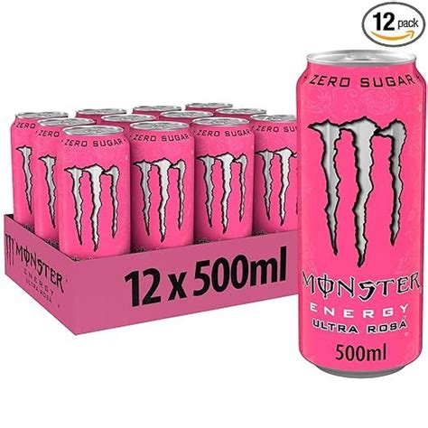 Monster Energy Ultra Rosa Koffeinhaltiger Energy Drink Mit