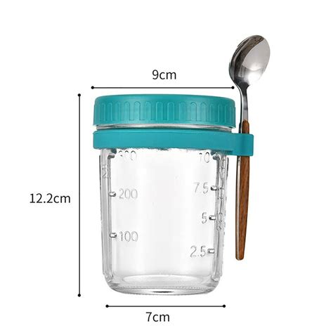 С крышками Контейнеры для йогурта Мерные отметки Банки для хранения ...