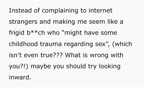 Woman Lists All The Reasons She Doesnt Want To Have Sex With Her Husband After She Catches Him