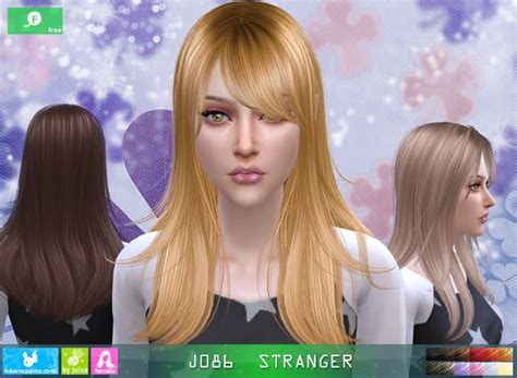 Sims 4 CC S The Best Free Hair By Newsea The Sims Sims 4 Update