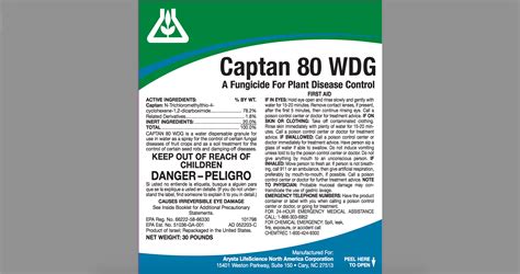 Captan 80 WDG (WG) | Paradis Verde