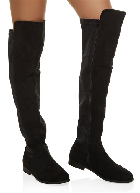 black suede boots for women 3