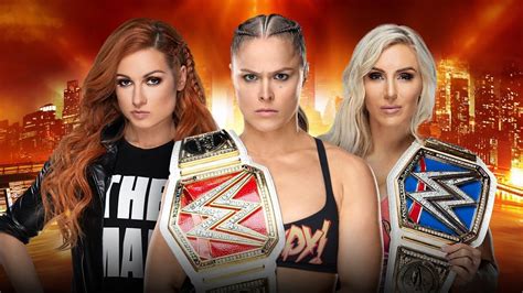 WWE 2K19 Becky Lynch Vs Charlotte Flair Vs Ronda Rousey RAW Women S