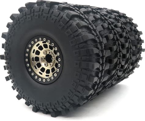 Amazon Hobbysoul Beadlock Wheels And Tires Height