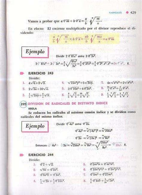 Libro De Algebra De Baldor 5
