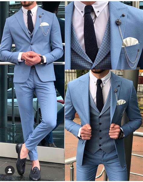 Blue Wedding Suit Groom Suit For Men Wedding Groom Suit Marriage