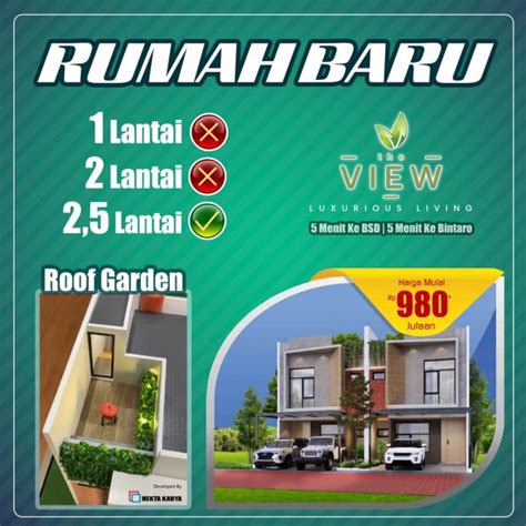 Rumah Mewah 2 5 Lantai Dekat Stasiun Sudimara